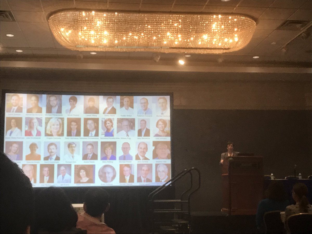 STangGirdwood's tweet photo. Pretty cool and inspiring that one female early investigator awardee (@drlauraramsey) is introducing another female early investigator awardee (Dr Sara Van Driest from Vanderbilt) @ #ASCPT2019! https://t.co/lgTPSZqxSw