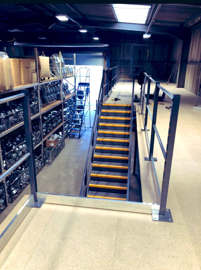 AlbaLtd's tweet photo. The Top Level fitters have been on fire this week... 🔥 no less than 4 Mezzanine projects all being installed in the same week. That’s 15 installers , 8 scissor lifts and 4 forklifts all beavering away to satisfy our customers  needs 
#mezzanine #scissorlifts #forklift https://t.co/2Webs7GTvJ