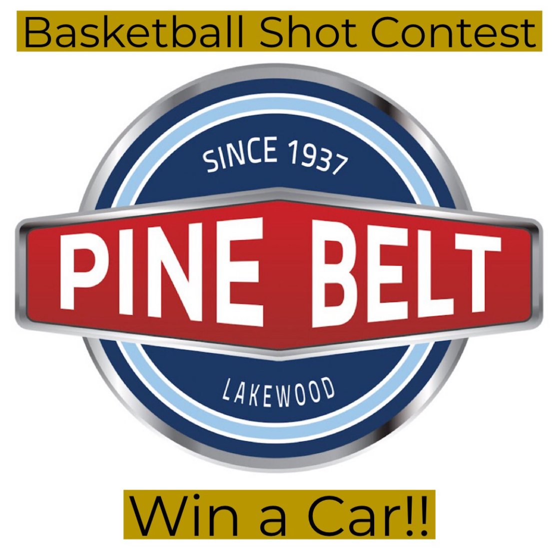 Come to the Game on March 20th and sign up for the Pine Belt Cars Basketball Shot Contest to have a chance to WIN a CAR!! No Purchase Necessary. Must be 18 years or older to sign up. 
pinebeltbasketball.com
Tickets can also be purchased through the link in our bio!! 🎟🎟