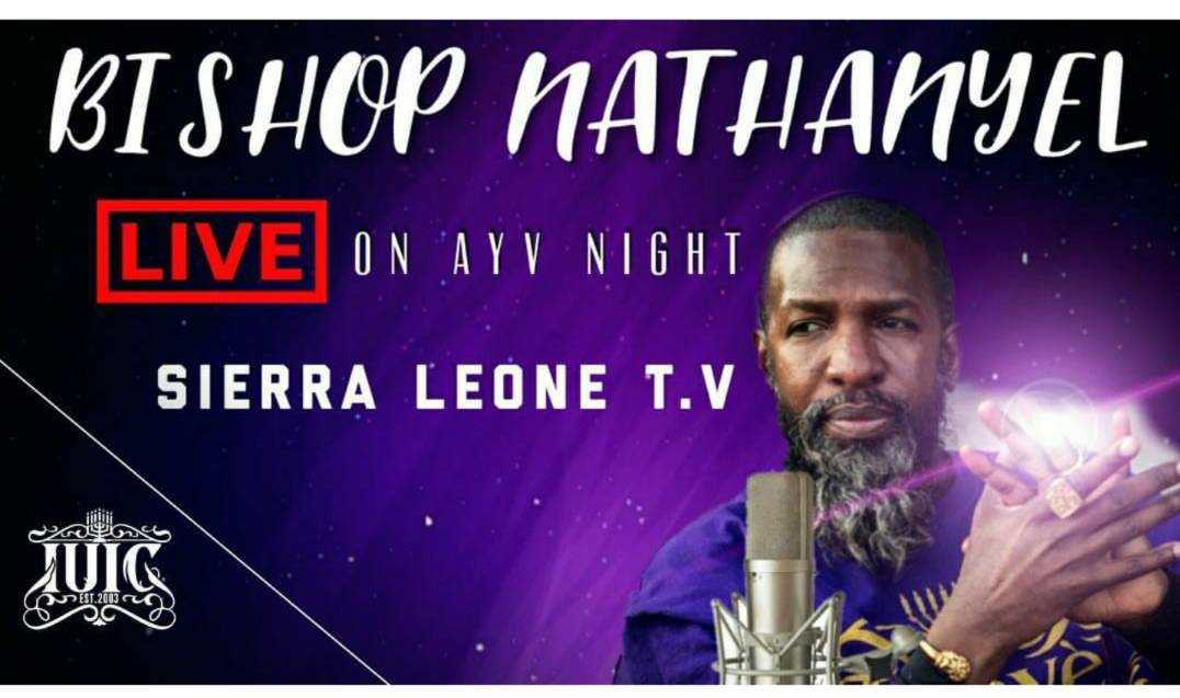 WatchPrayNews1's tweet photo. Bishop Nathanyel of #IUIC was live on #AYVNight #SierraLeoneTV . Please check out the video at 3 pm EST on #IUICSierraLeone YouTube Channel ! (https://t.co/SWhnVpeYSj) #sierraleone #africa #israelites #blackhistory #holybible https://t.co/oman9M9edx