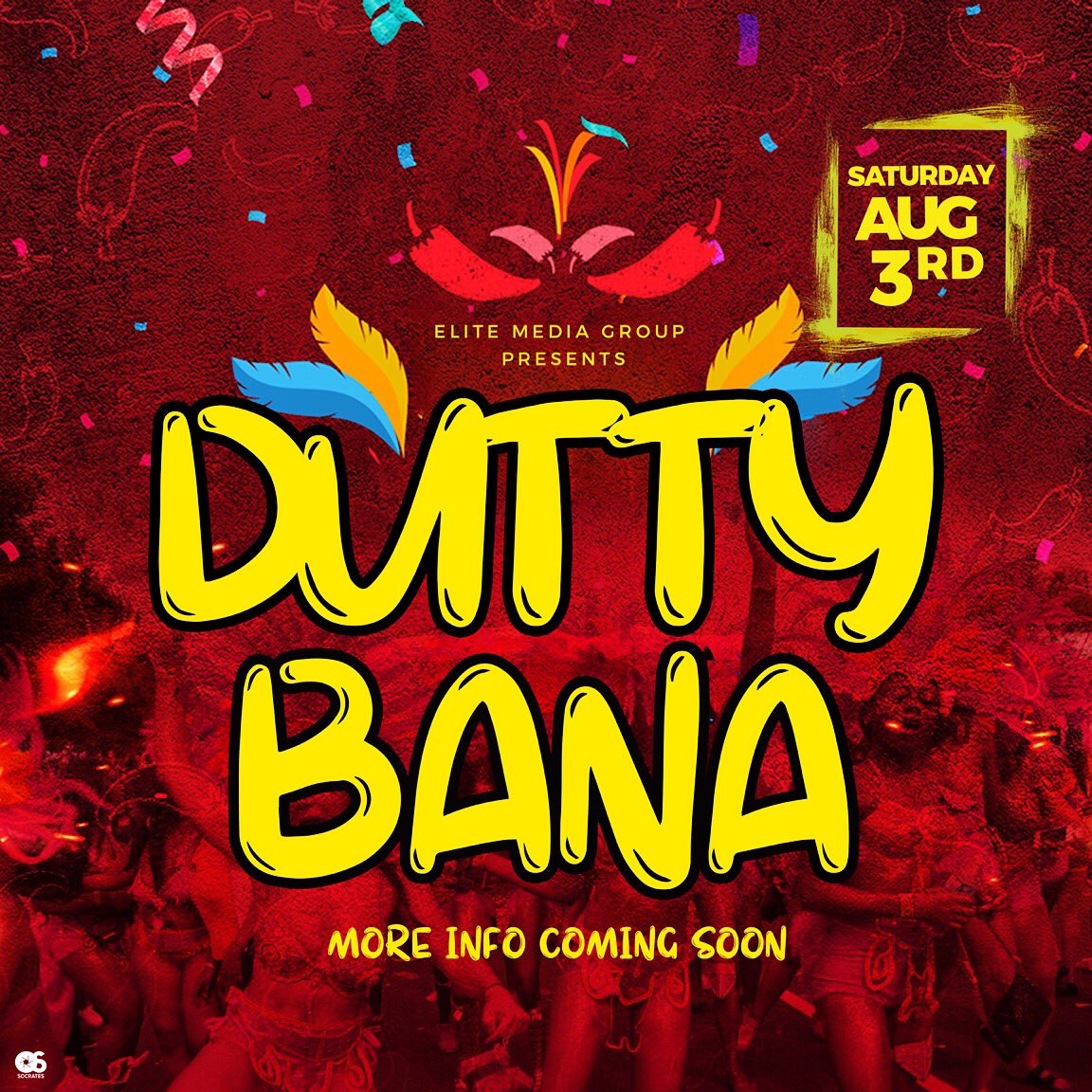 reneyfresh's tweet image. I know Caribana weekend is still far but @EMG_Toronto ‘s ready for the rest of the year. 

Dutty Bana 2019 will be on Saturday August 3rd. Save the date. 

#DuttyBana2019 #AUG3RD #EMG