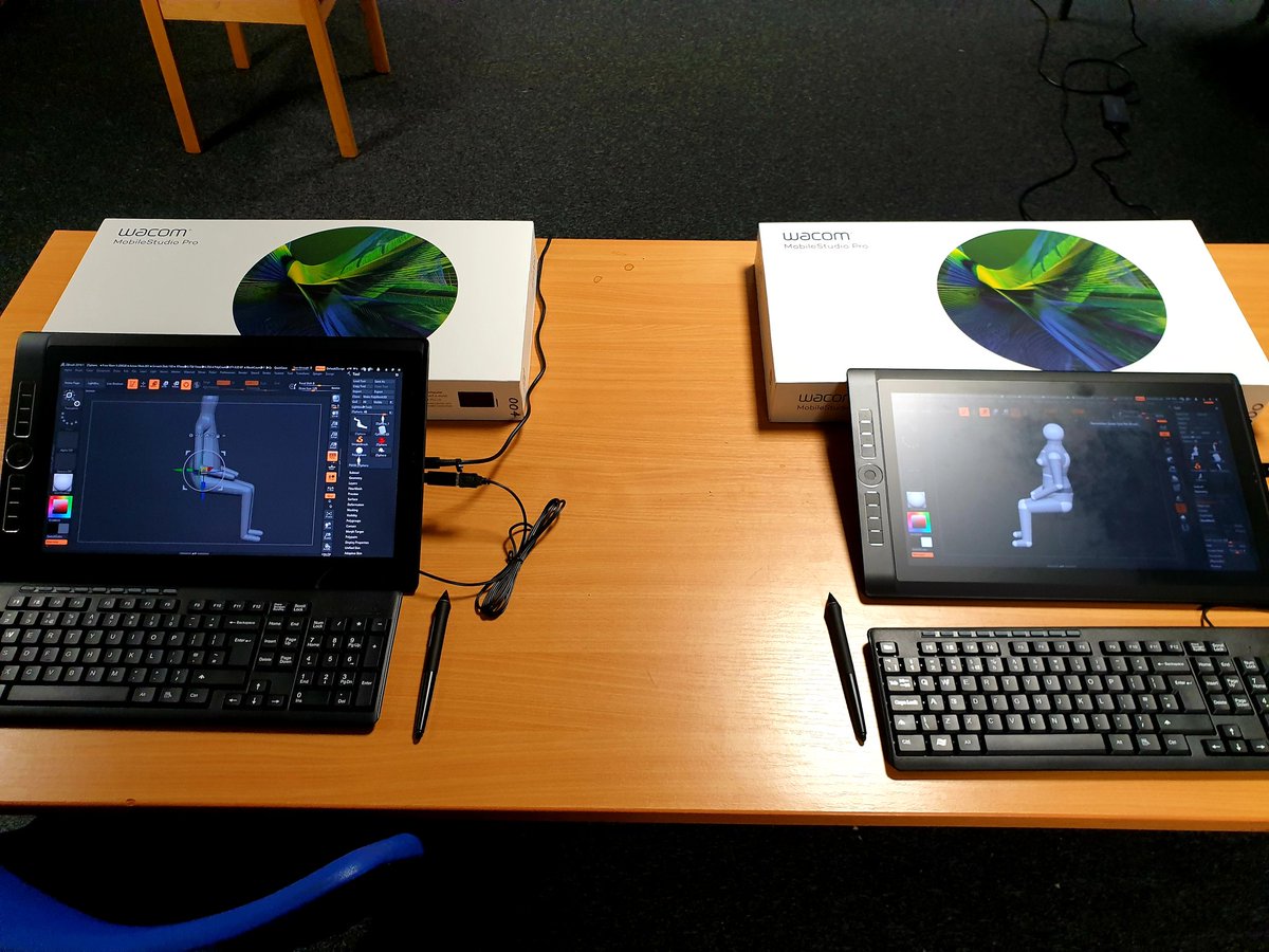 CGDMattWilson's tweet image. We started our Life Sculpt this morning and got some great results from the second years. Great experience and skills learnt. Thanks to @SouthernGFX and to @wacom for letting us use the amazing Studio Pros. #aheadofthegame #zbrush #art #gameart #weonlyusethebest