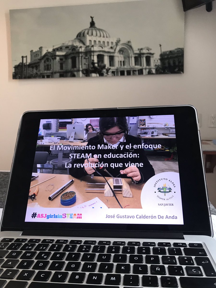 gustavocdeanda's tweet image. Ya estamos en la CDMX listos para el #ArduinoDayCDMX Impartiré la charla: “El movimiento Maker y el enfoque STEAM en Educación: la Revolución que viene”. Museo Franz Mayer, 2 pm.
¡Celebremos que todos somos MAKERS!