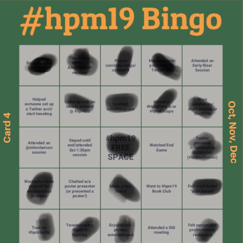 SDietzMD's tweet image. Oh hey! Bingo! #hpm19 #hpmbingo