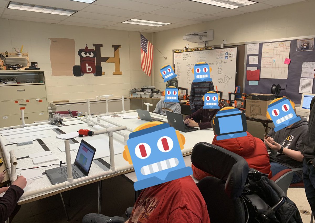 HavRobotics's tweet photo. Another day in robotics, progressing towards our win 😏
@nasa @BotballRobotics @KissInstitute #robotics #botball2019 https://t.co/i752CGdXCc