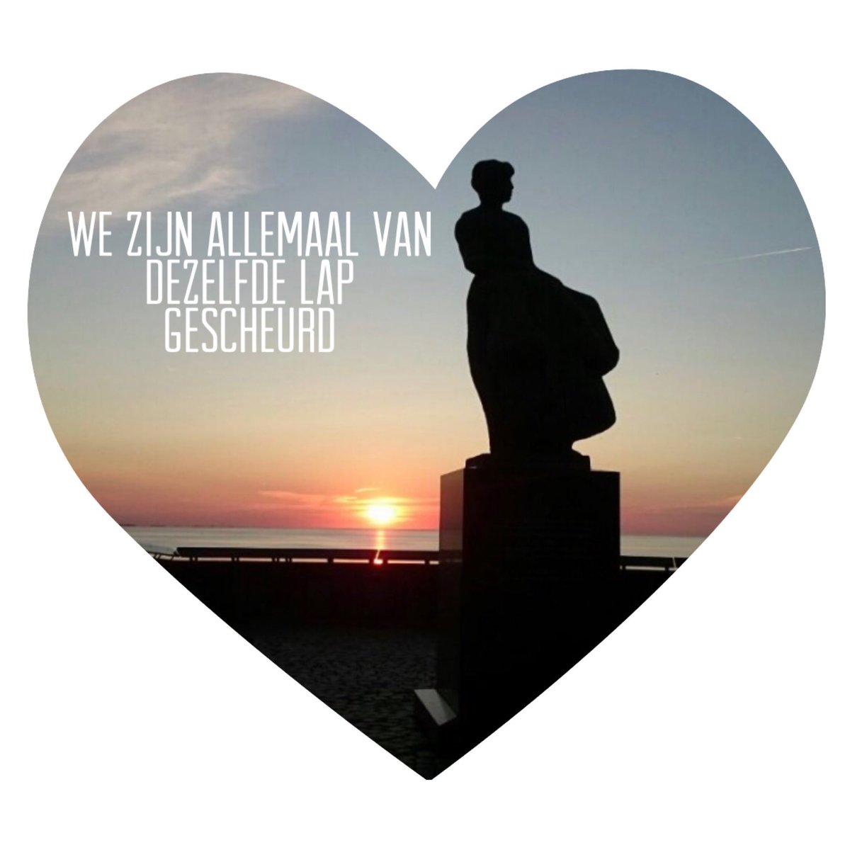 Om de nacht mee in te gaan...👣 ongeacht kleur, leeftijd, religie enz.... doe normaal want 👇