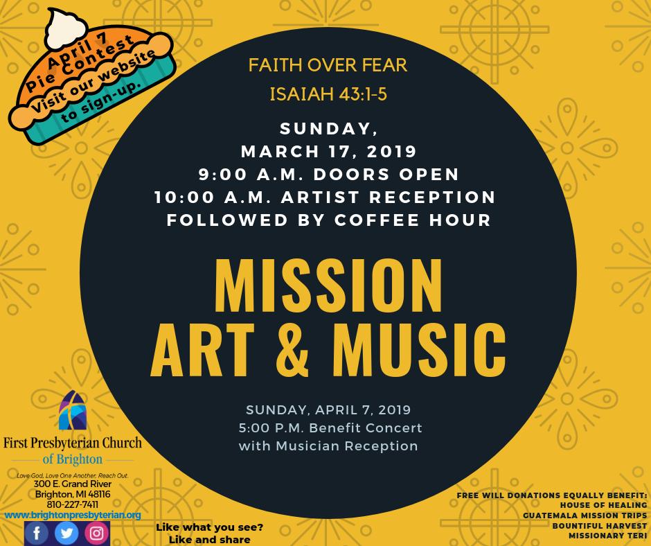 FPCBStudentMin's tweet photo. No Blarney! St. Patrick's Day &amp; Mission, Art and Music is this Sunday! 

Beautiful art, great food and a visual presentation during a special coffee hour in the New Old Sanctuary Hall. 

Stay connected for details on our benefit concert in April. 

#fpcbrighton #art https://t.co/m5jhWjlZkm