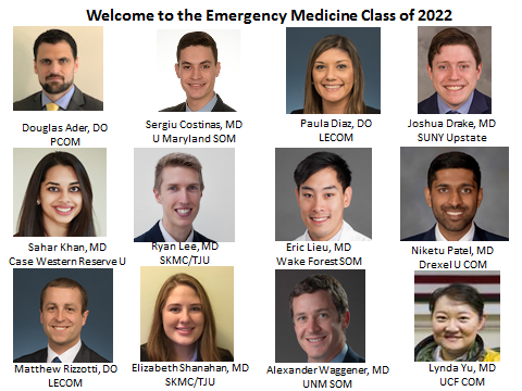 Congratulations to the newest members of the <a href="/ChristianaEMed/">ChristianaCare Emergency Medicine Residency</a> Residency - we couldn’t be more excited and can’t wait to see all that you do and become!!
