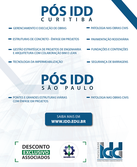 sengepr's tweet photo. Buscando uma pós-graduação? Com o Senge-PR, você e seus dependentes têm 15% de desconto nos cursos de Pós-Graduação Lato Sensu e Master of Business Administration – MBA da Faculdade IDD!
#SengePR #SócioSengePR https://t.co/Ne3lheOTfh