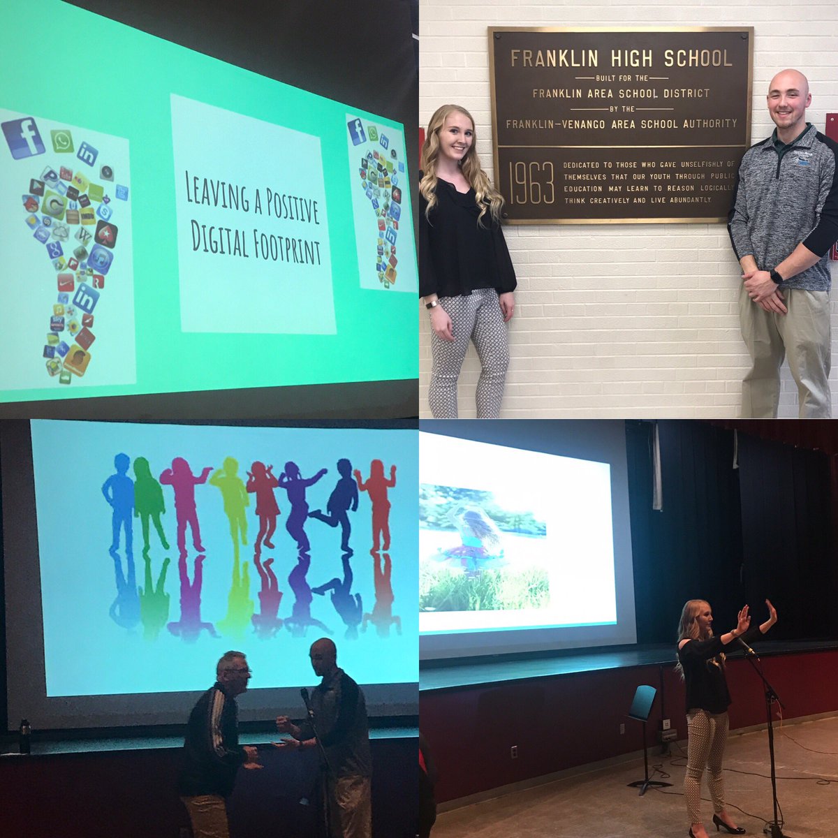 Brain boosts and creating a culture of wellness in schools. Faculty and students co-presenting at <a href="/FASDWellness/">FASD Wellness</a> professional development day. Thanks for having us!