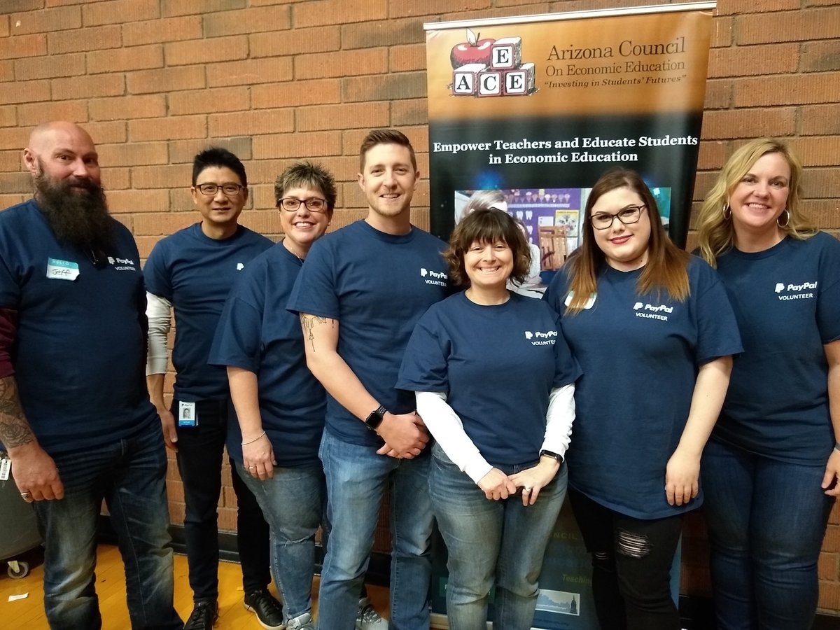 AzCouncilEconEd's tweet image. Thank you ⁦@PayPal⁩ for making a difference. #FinancialFair