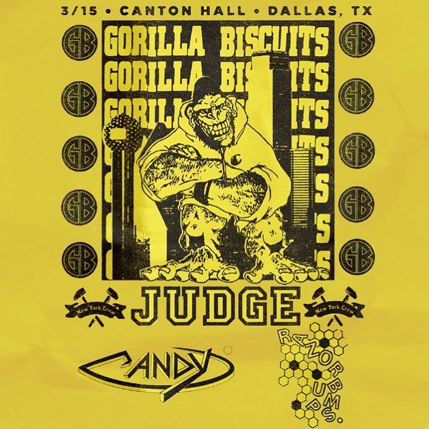 Hardcore punk legends Gorilla Biscuits are in the building TONIGHT as part of #NSFWknd plus guests <a href="/Judge138/">Niall Martin</a>, <a href="/candygonnadie/">Candy</a> and <a href="/_razorbumps/">RAZORBUMPS</a>!

🚪: 7PM
🔊: 8PM
🎫: ticketf.ly/2Qkv5kW