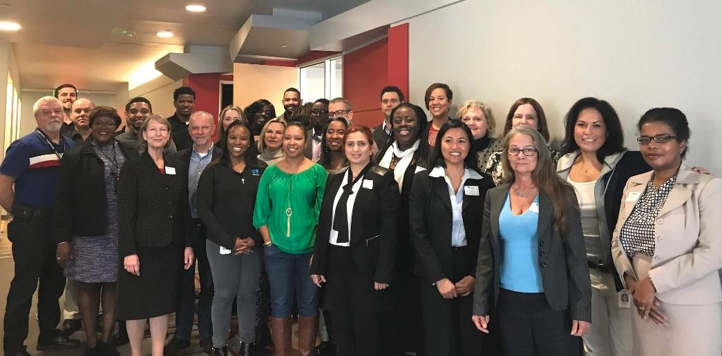 LifeAtNetApp's tweet photo. #FBF to when our RTP #NetAppers hosted a Mock Interview Day for ladies participating in @dressforsuccess on #IWD2019 

#LifeAtNetApp #NetAppServes 
Photo credit: @jctomlin0 https://t.co/0gwtyP0sq1