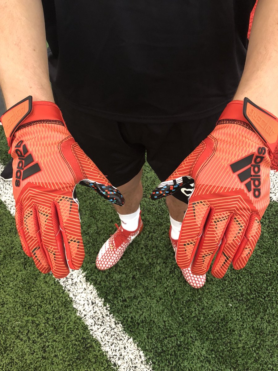 adidas football gloves three stripe life