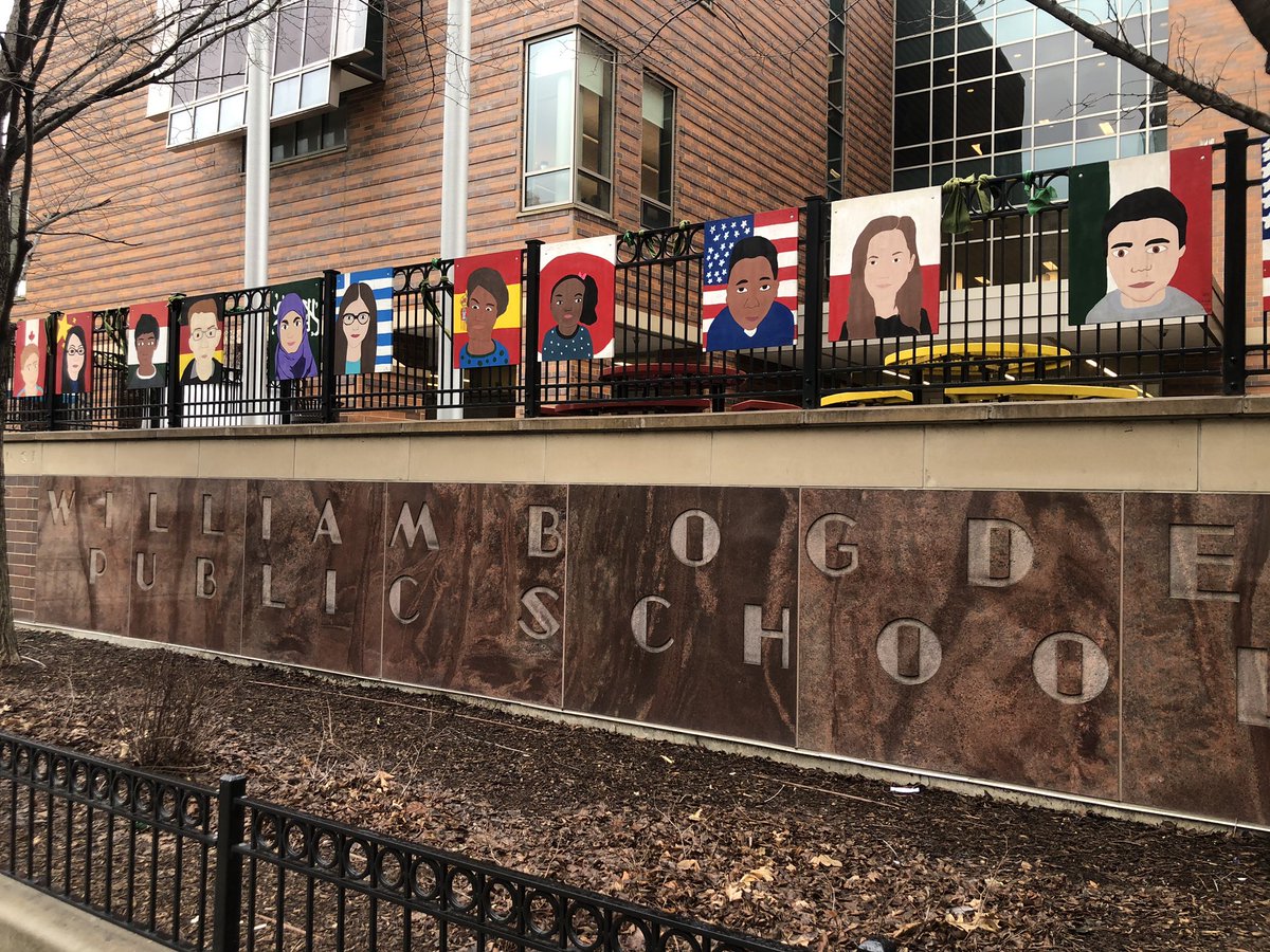 An excellent morning spent with <a href="/saraschneeberg/">Sara Ivory</a> visiting #pyp school in Chicago. Best PL is when teachers visit other schools to collaborate &amp; #learn. #nistis <a href="/KristinASimmers/">K Simmers</a>
