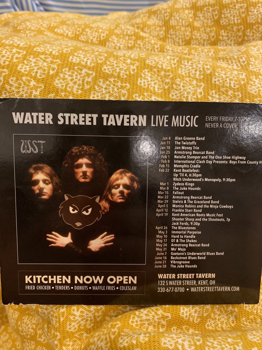 Fallout (@fallout_rocks) on Twitter photo Fallout rocks the <a href="/WaterStTavern/">Water Street Tavern</a> tonight at 7 pm. Start your St. Pattyโs weekend right at the best bar in Kent , OH ! Fallout rocks the <a href="/WaterStTavern/">Water Street Tavern</a> tonight at 7 pm. Start your St. Pattyโs weekend right at the best bar in Kent , OH !