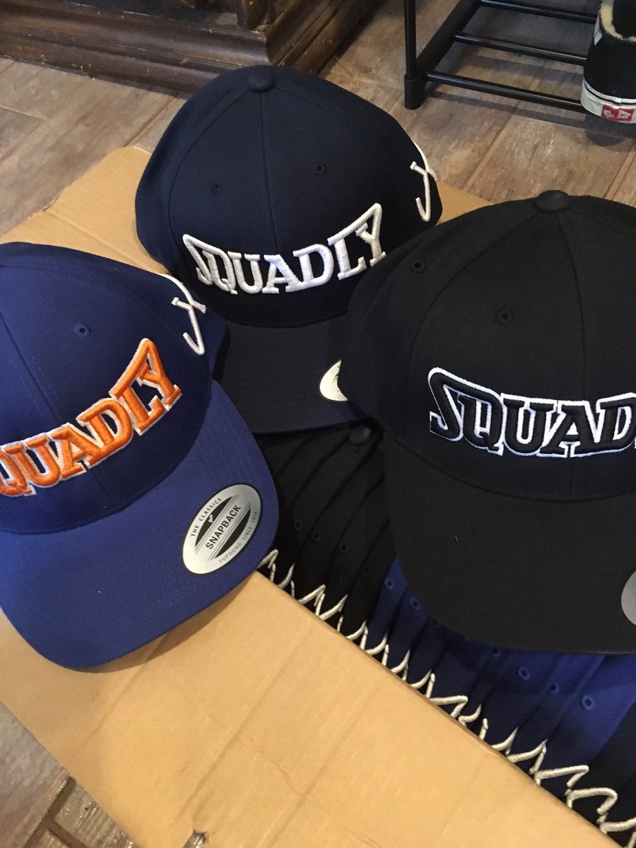 Chancletapapi__'s tweet photo. Got em. I’m delivering these handcrafted #Squadly Caps all over NYC. (Staten Island too. Y’all gotta meet me at the ferry tho 🤣🤣🤣) DM all inquires! https://t.co/oDdVqKr2JB