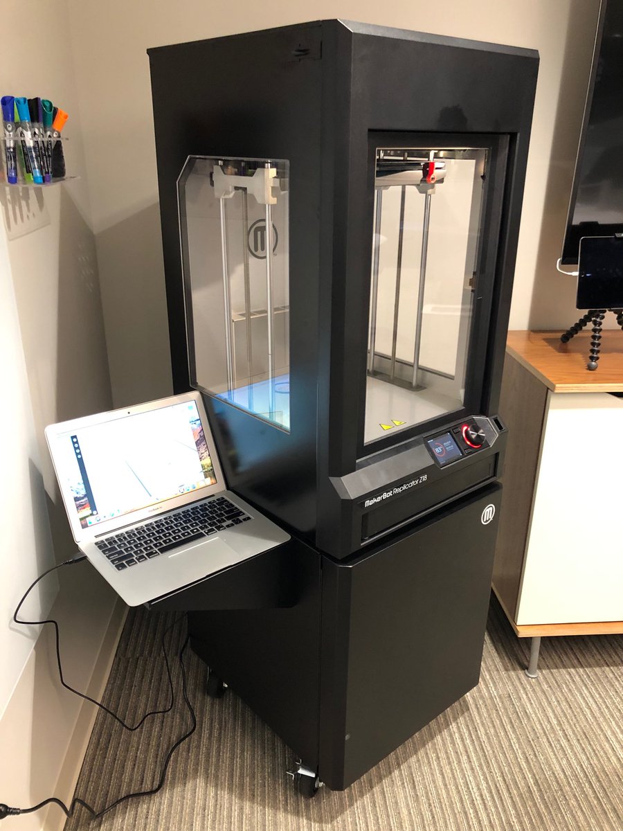 WHS_BusinessEd's tweet photo. A group of 8th graders are 3-D printing a solution to tangled earbud cords! ⁦@WMS_Apaches⁩ ⁦@GrowWabashCo⁩ #TheApacheWay https://t.co/6R19kVbGP8