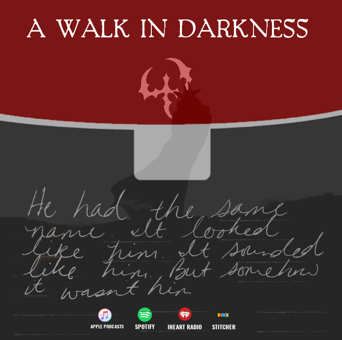 awalkindarkness's tweet photo. "He had the same name. It looked like him. It sounded like him, but somehow it wasn't him."

#Listen to "The Two Deaths", #nowplaying in your favorite #podcast app or @ https://t.co/r9S2tcnth1 

#Journal #asylum #thriller #horror #evil #mystery #awalkindarkness #angel https://t.co/XhP0MnvLgx