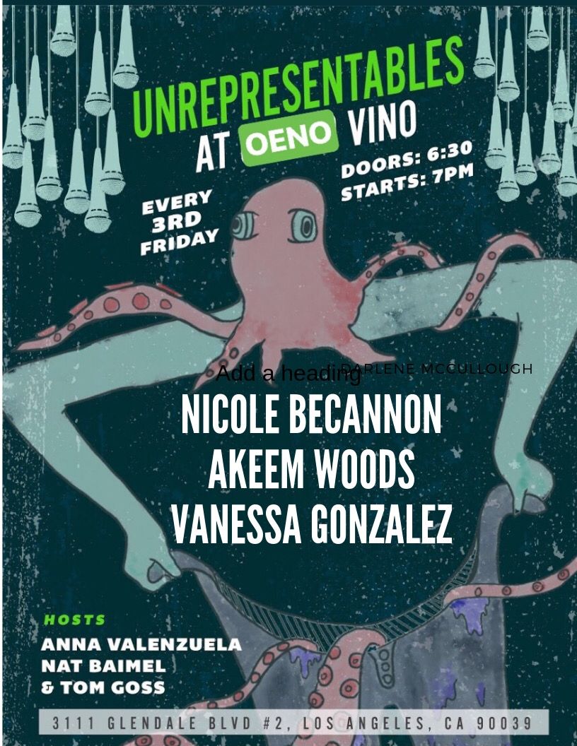 unrepshow's tweet photo. Celebrate #PieDay with the @unrepshow 🐙! For our first ever banger comedy line up! We have @Buhnessa @nicolebeccanon &amp; @AkeemWoods 🐙 hosts: @NatBaimel @annavisfun and the ghost of @gossgoss6 WHERE? @cahmadeeclub in @oenovinowines in #atwatervillage. https://t.co/owmS9wurzR