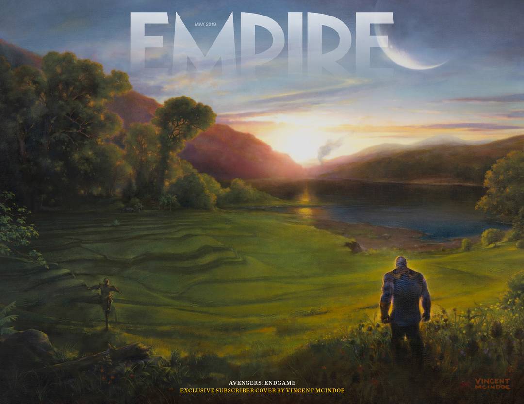 AgentedeMarvel_'s tweet image. Avengers: Endgame portada de la revista Empire.