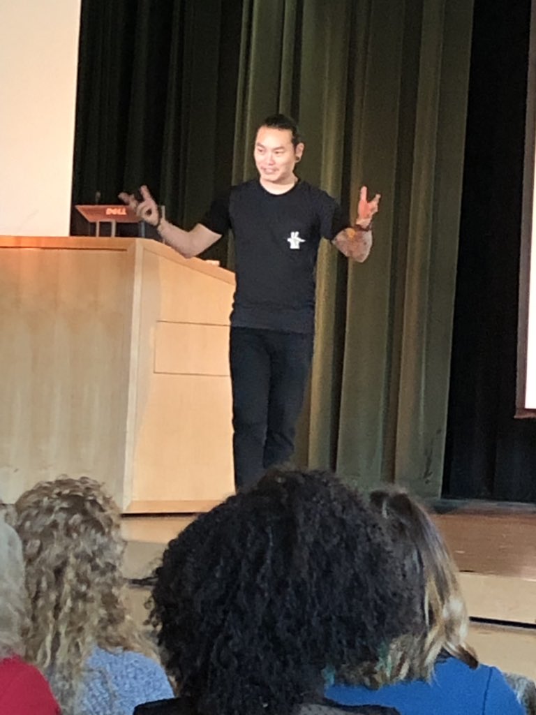 Barleywhiner's tweet image. So glad I got to see Travis Young speak this morning @cm_kansascity #cmkc