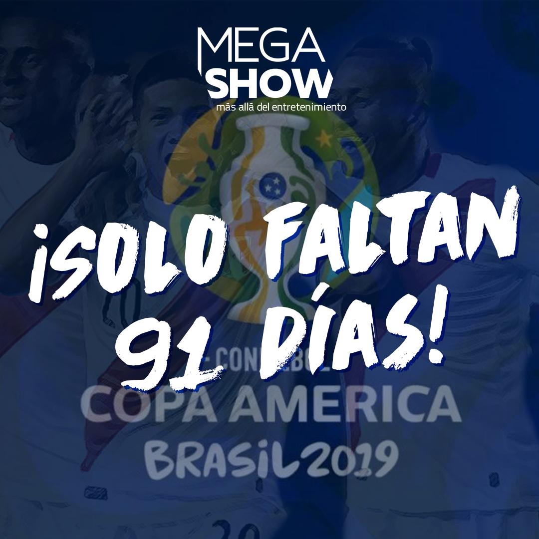 megashowperu's tweet photo. El 14 de Junio comienza un nuevo desafío para nuestra selección nacional. La blanquiroja se encuentra en el grupo A, junto a las selecciones de Brasil 🇧🇷, Bolivia 🇧🇴,  y Venezuela 🇻🇪, que competirán con el plantel nacional para superar la fase de grupos. ¡Vamos Selección! 🇵🇪 https://t.co/GITbrYFdJ4