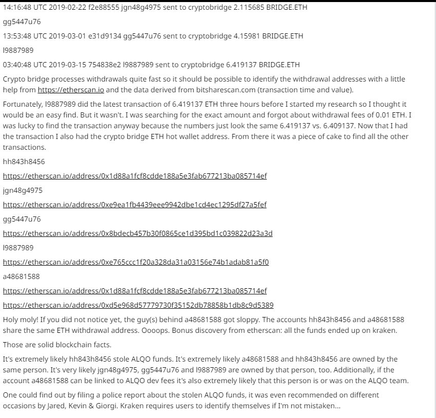 Jarodgrey1's tweet photo. @Alqoscam2 @AlqoScam https://t.co/FbzpgCAYRL
uh oh looks like blockchain doesnt lie, just in case they do what they like to do and try to censor i saved it for us sirs.
https://t.co/So2QAG9W6W https://t.co/uyTwhChq7k