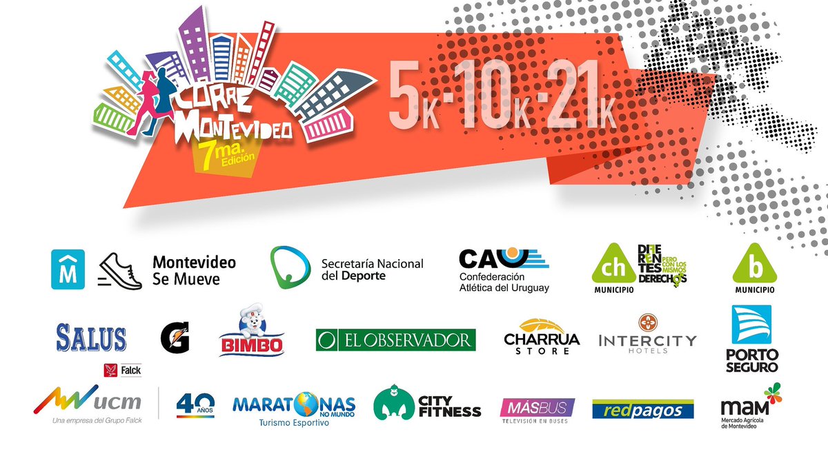 prodeporte_info's tweet photo. Gracias a todos los que hacen posible una nueva edición de #CorreMontevideo. Este sábado se corre. Nos vemos en carrera. https://t.co/dWdyylTzpU