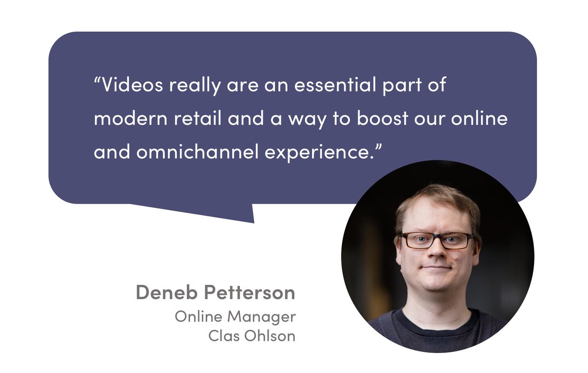 Find out how videos play an important role in improving user experience. Join <a href="/videoly/">DoodVids Id 🎬</a> and @ClasOhlsonSve at #PIMpoint2019 in their session "How Videos Enhance the Online Product Experience, Customer Case Clas Ohlson" bit.ly/2VXhZbC