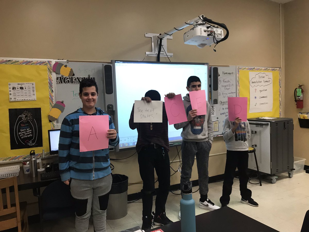 mrswheatleyELA's tweet photo. Who says test prep can’t be fun?! #extendedresponse @LincJrHi https://t.co/ASAab7fQHT