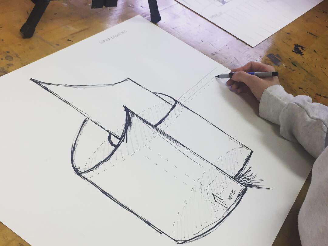 LoyolaAcademy's tweet photo. As we anticipate Phase 2 of our Second Century Campaign & look to break ground on a center for the performing arts, we asked students to imagine what a new theater might look like. It was a creative exercise that enabled students to share in the visioning process. #LABecomeMore https://t.co/hdP1YoEJyl