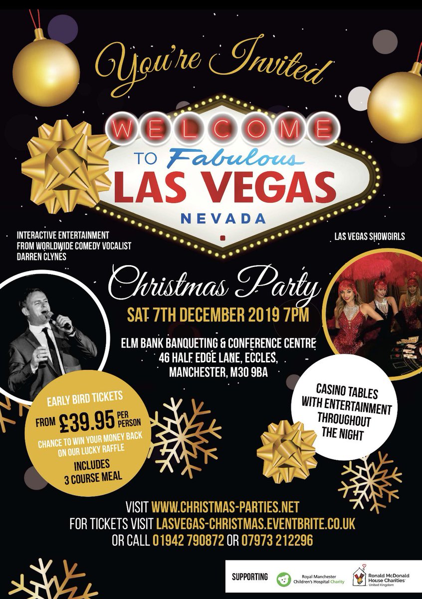 Casino Christmas Party Manchester