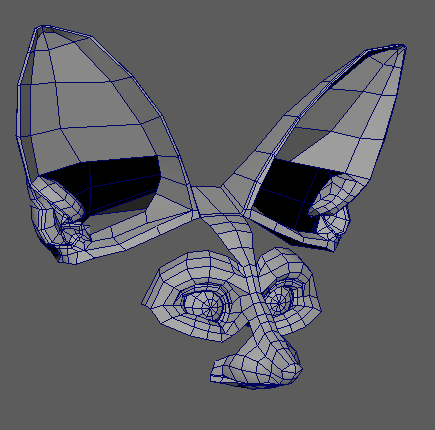 MeadhbhDavis's tweet photo. Being working on a Fennec Fox as part of a companion character for the demo I was thinking of creating. Something for the the unity asset shop maybe. 
#gamedev #indiegames #clonmeldigit #maya https://t.co/9qMkKlhQQA