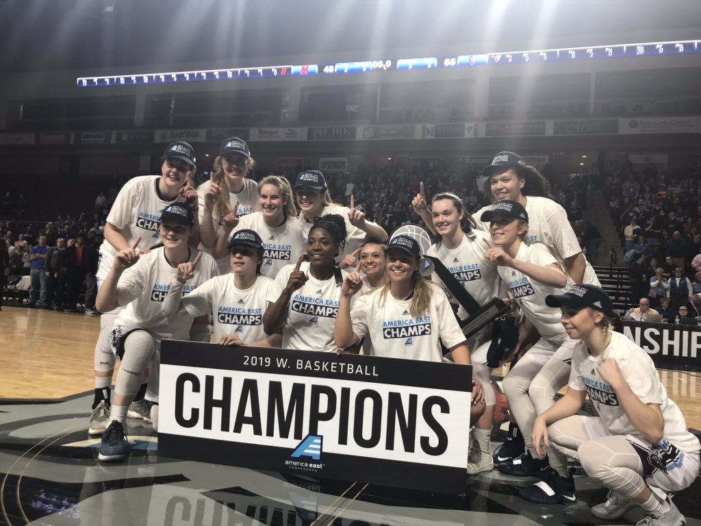 j_mundry's tweet image. #FINAL 68-48 and the @BlackBearsWBB are America East champions again #NEWSCENTERmaine
