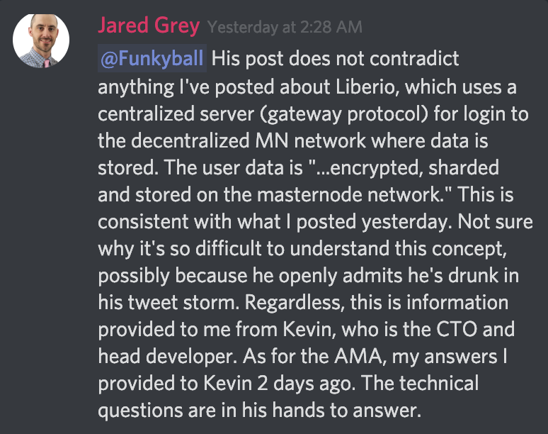 Alqoscam2's tweet photo. @loonslaaf @KevinCollmer HMMmmM 🧐

"centralized server"

also, they have still not provided evidence of how data is "encrypted and sharded" across the MN network despite being asked repeatedly for months on end since Liberio's release

$ALQO #SCAM https://t.co/IIZQhOXC3S