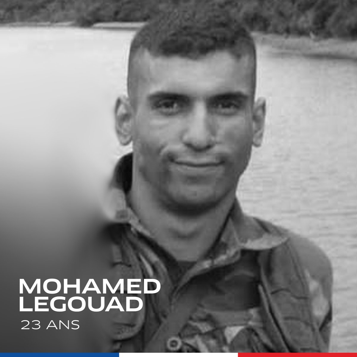 CCastaner's tweet photo. C'était il y a 7 ans.
Le caporal-chef Abel Chennouf et le caporal Mohamed Legouad tombaient, victimes de la sauvagerie terroriste. Leur frère d'arme, Loïc Liber, gardera dans sa chair des séquelles irréversibles.
Notre émotion est intacte, notre reconnaissance immense. https://t.co/TImRIRIkEH