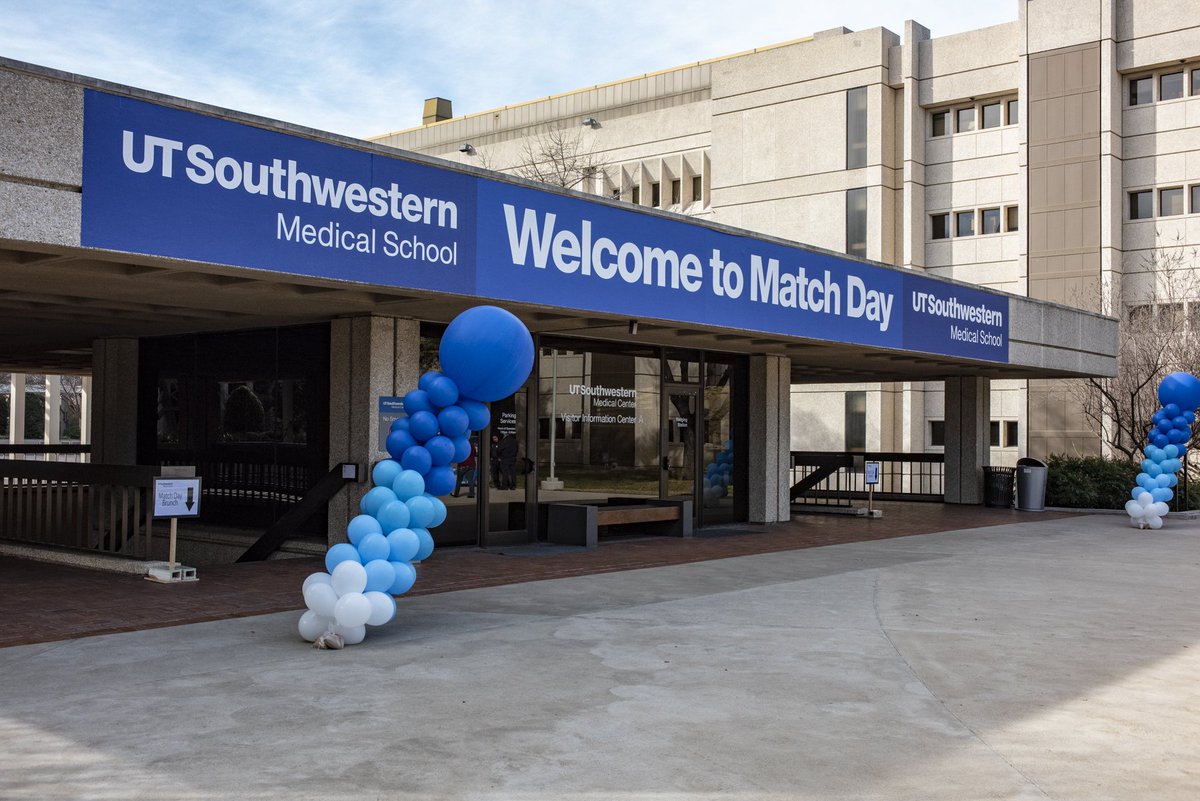 UTSW_Radiology's tweet photo. Scenes from Match Day 2019. We're happy to welcome back our very own Samar Kayfan, Parker Lawson, Toan Nguyen, Chayanit Sasiponganan and Rana Yazdani, who will begin their radiology residency training at UT Southwestern after their internships! #utswmatch2019 #match2019 https://t.co/wbljLrf56I