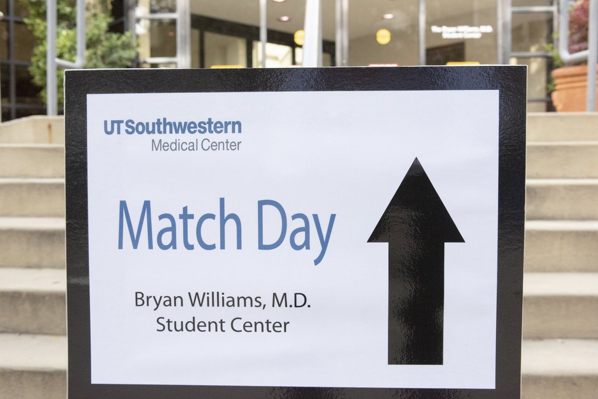 UTSW_Radiology's tweet photo. Scenes from Match Day 2019. We're happy to welcome back our very own Samar Kayfan, Parker Lawson, Toan Nguyen, Chayanit Sasiponganan and Rana Yazdani, who will begin their radiology residency training at UT Southwestern after their internships! #utswmatch2019 #match2019 https://t.co/wbljLrf56I