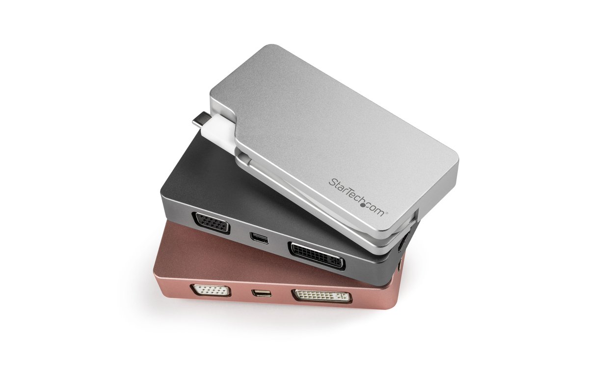 STARTECHdotCOM's tweet photo. .@TechAdvisorUK named https://t.co/CZ6uhqRz0W's 4-in-1 USB-C display adapter on their list of the best USB-C adapters of 2019.  Check out why our adapter made the list here: https://t.co/g3RBuB5wuz https://t.co/ig7hzHUdVS
