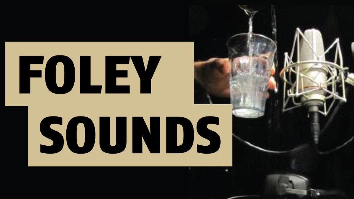 Why is Foley sound important? I just did a video essay about it. Go and watch it to redescover your favourite films. youtu.be/LM_5oLETS2s

#soundinfilm #music #film #sounddesign #foleysound