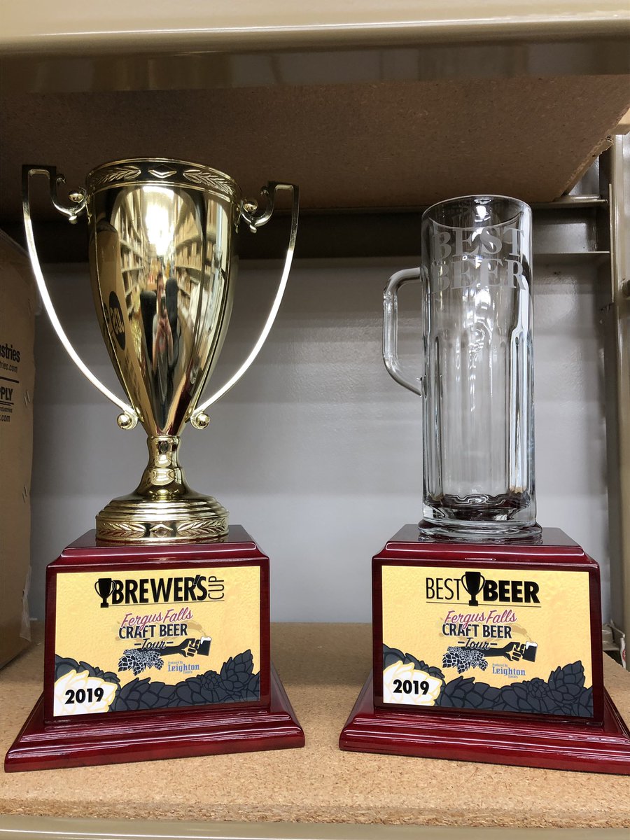All Star Trophy & Awards (@trophyall) on Twitter photo Make sure to check out the Craft Beer Tour next Saturday in Fergus Falls at the <a href="/BigwoodEC/">Bigwood Event Center</a> Make sure to check out the Craft Beer Tour next Saturday in Fergus Falls at the <a href="/BigwoodEC/">Bigwood Event Center</a>