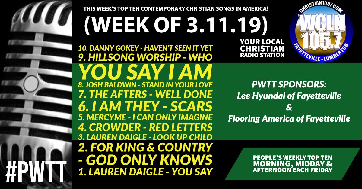 poptahco's tweet image. Any of your favs on this week&apos;s #PWTT list? @wclnfm