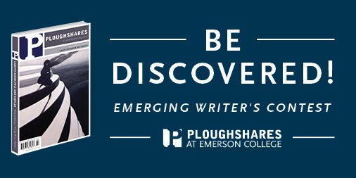 The Emerging Writer's Contest is open until May 15. Find out more and submit here:  pshr.us/2TiYQmX
