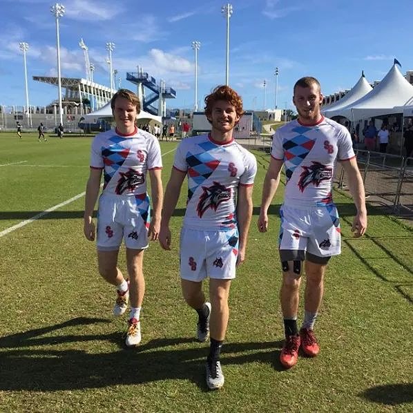 Check out our new kits for <a href="/BermudaRugby7s/">Bermuda7s</a> Rugby Tour #goseawolves #StonyBrookU #Rugby