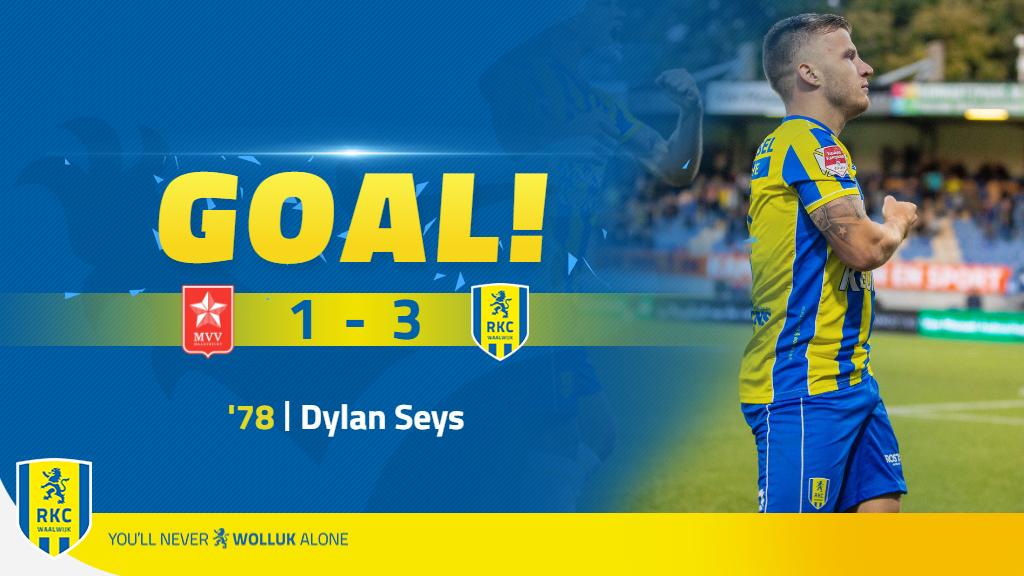 YESSS!

Seys benut de strafschop en zet #RKC op een 1-3 voorsprong!

#mvvrkc