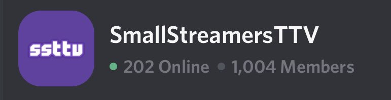 sstreamersttv's tweet photo. We have just hit 1,000 members in our discord server! 💜🤩 https://t.co/OlRMJjbIVF