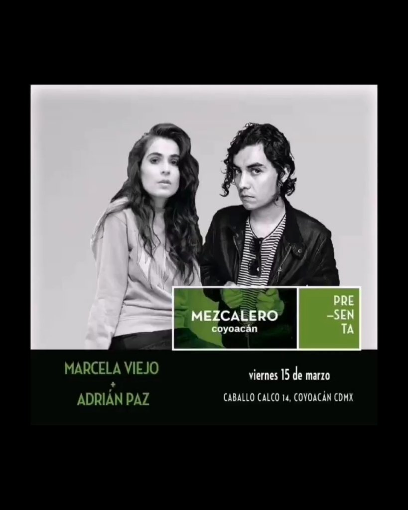 MarcelaViejoFan's tweet photo. Hoy nuestra querida @marcelaviejo junto a Adrián Paz. ¡No Falten! https://t.co/B88GUAseVR