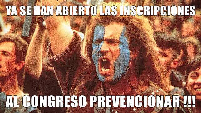 LoliRicoG's tweet photo. Cuidado!!! Los de Braveheart han descubierto que están abiertas las inscripciones al #CongresoPrevencionar !!!
https://t.co/o2cncLAyAa
#PRLHumor #MemePRL https://t.co/OheCspytZq