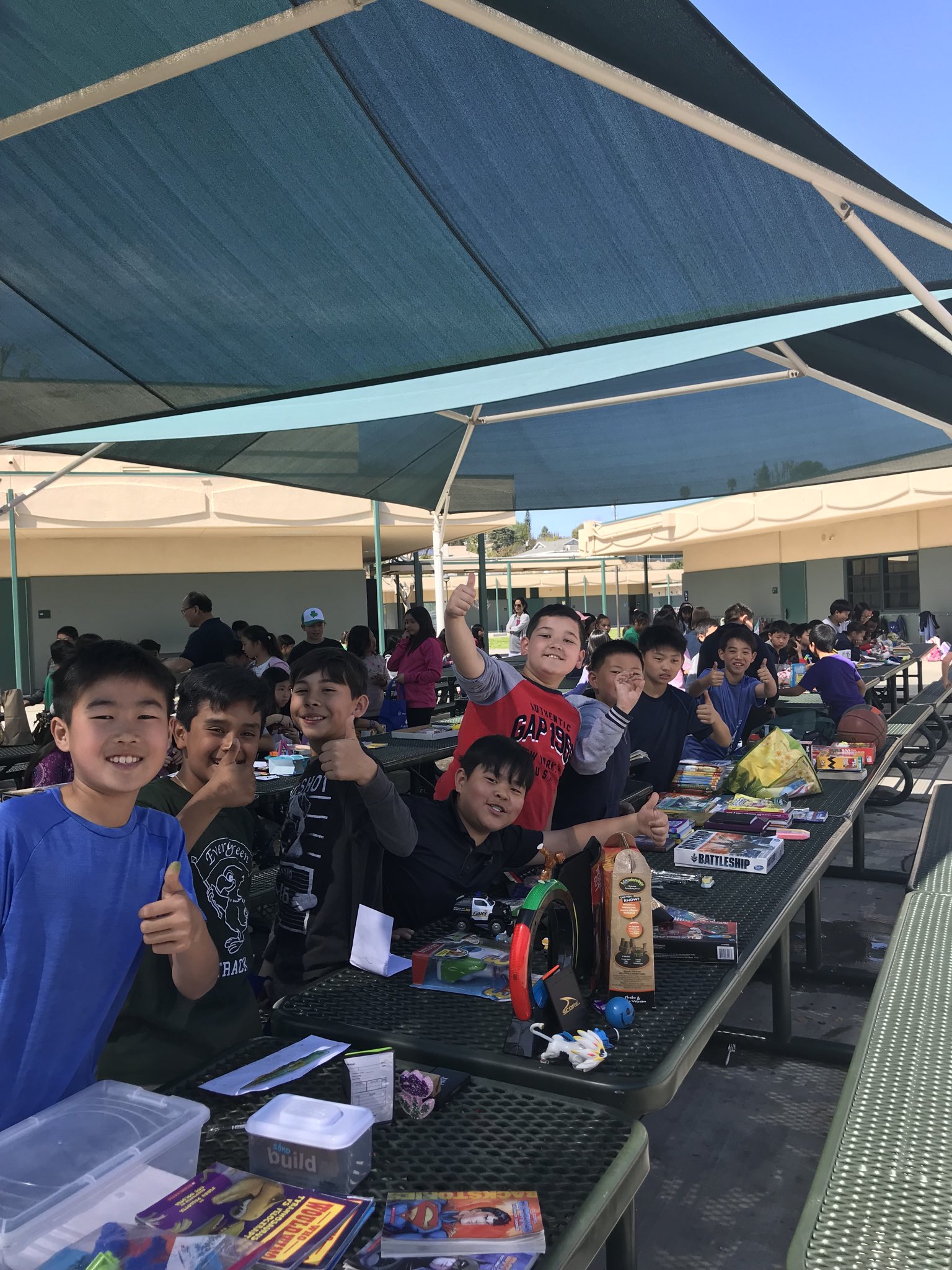 Evergreen Eagles on Twitter "It’s Garage Sale time for our 4th graders